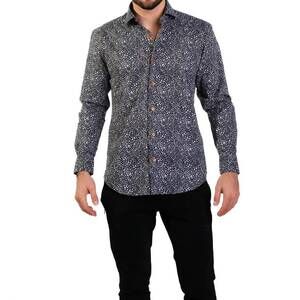 NEW MASUTTO renzo/18 button shirt in black